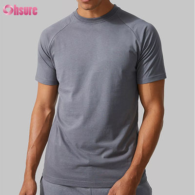 Gymnase T-shirt à manches courtes Sport T-shirt de fitness entraîneur de course T-shirt pour hommes vêtements de sport respirants