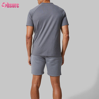 Gymnase T-shirt à manches courtes Sport T-shirt de fitness entraîneur de course T-shirt pour hommes vêtements de sport respirants