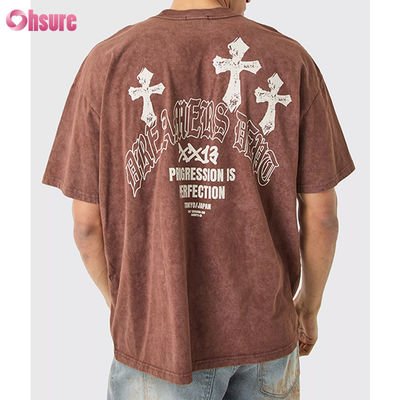 T-shirt de sport surdimensionné T-shirt personnalisé pour hommes