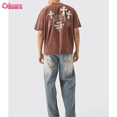 T-shirt de sport surdimensionné T-shirt personnalisé pour hommes