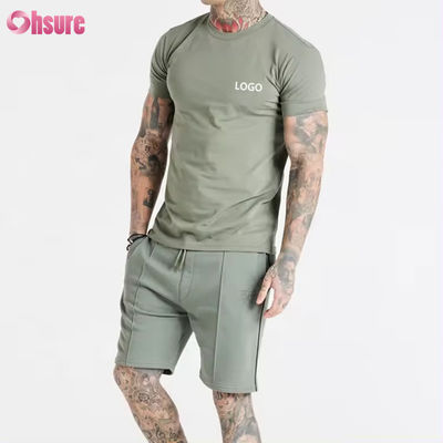 5 Spandex Sports Homme T-Shirt sur Homme T-Shirt Vintage Plain Casual Courir personnalisé de haute qualité 95 coton équipé Gym Logo Impression