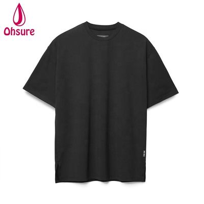 Nouvelle arrivée sur mesure imprimé plus taille T-shirt homme sport baissé léger Sweat Wicking Sweatshirt élégant Gym Singlet