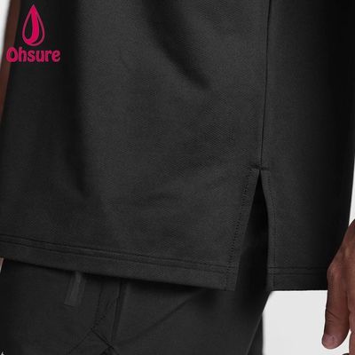 Nouvelle arrivée sur mesure imprimé plus taille T-shirt homme sport baissé léger Sweat Wicking Sweatshirt élégant Gym Singlet