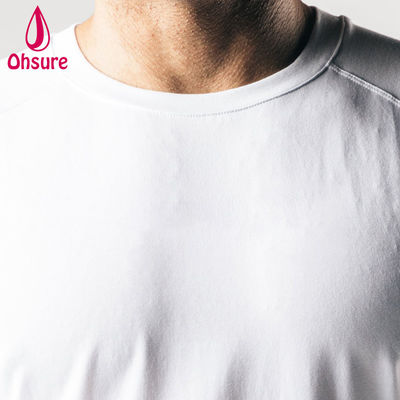 T-shirt sans manches imprimé avec bords francs pour homme, vêtement d'entraînement, haut de gym, t-shirts pour homme, t-shirt uni décontracté, chemises unies