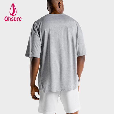 T-shirts personnalisés Hommes vêtements Hommes décontractés chemises coton T-shirts été 2022 T-shirts imprimés O cou blanc solide tricoté 50-100pcs