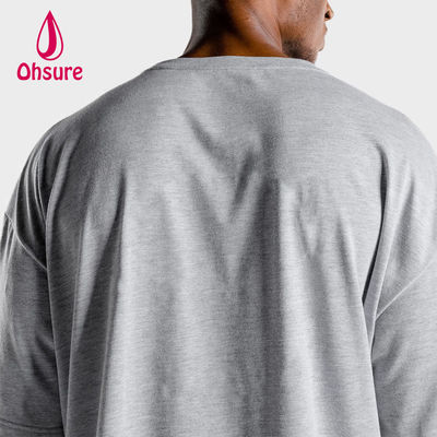 T-shirts personnalisés Hommes vêtements Hommes décontractés chemises coton T-shirts été 2022 T-shirts imprimés O cou blanc solide tricoté 50-100pcs