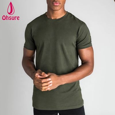 T-shirt à manches courtes sur mesure T-shirt en coton pour hommes T-shirt de sport pour hommes T-shirt de course pour homme
