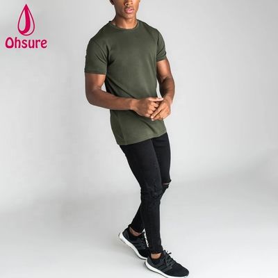 T-shirt à manches courtes sur mesure T-shirt en coton pour hommes T-shirt de sport pour hommes T-shirt de course pour homme