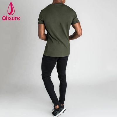 T-shirt à manches courtes sur mesure T-shirt en coton pour hommes T-shirt de sport pour hommes T-shirt de course pour homme