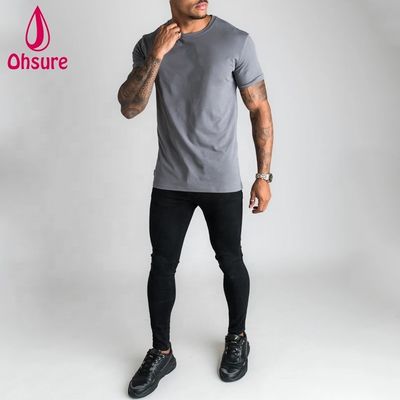 T-shirt à manches courtes sur mesure T-shirt en coton pour hommes T-shirt de sport pour hommes T-shirt de course pour homme