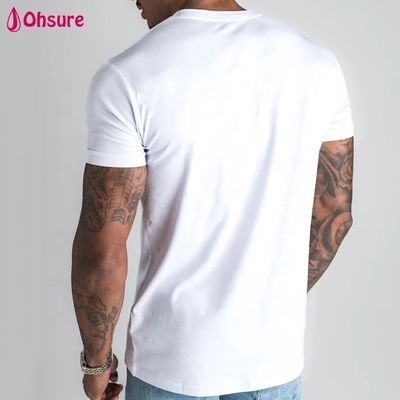 Fournisseurs de grossistes de vêtements pour hommes T-shirt en coton pour hommes de haute qualité Taille et logo personnalisés T-shirt de sport ample pour hommes