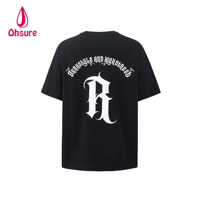 Ohsure Custom Logo Streetwear Design 100% Coton Mode Tie-Dye Oversized Homme T-shirts Graphiques