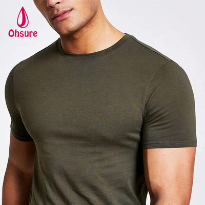 Nouveau modèle 2023 en gros avec impression personnalisée du logo Hommes Uni 95% Coton 5% Spandex T-shirt de sport d'entraînement Fitness Gym T-shirt pour hommes