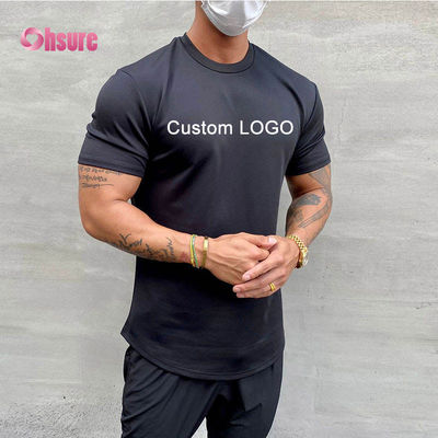 Personnaliser les hommes vêtements de sport salle de sport mode sacs de sport vêtements de sport en gros T-shirts de sport imprimés pour hommes