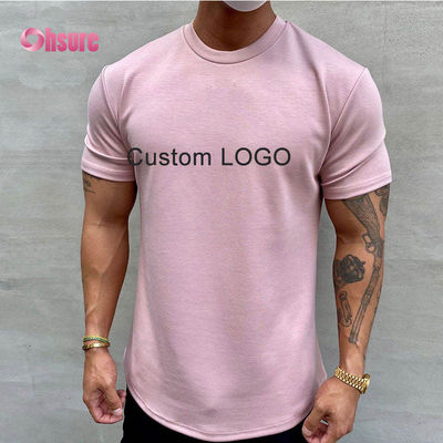 Personnaliser les hommes vêtements de sport salle de sport mode sacs de sport vêtements de sport en gros T-shirts de sport imprimés pour hommes