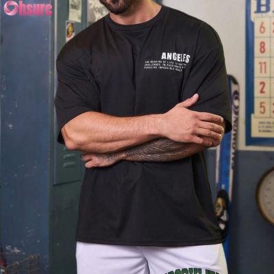 Vente en gros de T-shirts de sport pour hommes de haute qualité confortables et décontractés