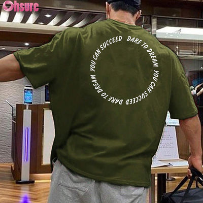 T-shirt à manches courtes pour hommes de sport en gros Vêtements de sport pour hommes de sport