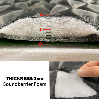 Litong Site de construction couvertures sonores isolation acoustique barrière vinyle couverture d'absorption du son