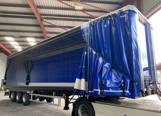 Litong en gros de haute qualité étanche à la pluie en pvc de bâtonnette de camion couverture de camion rideau latéral pour remorque