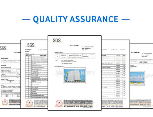 Bâches en toile en gros Litong pour tente extérieure avec logo personnalisé Bâches de protection de voiture Tissu imperméable