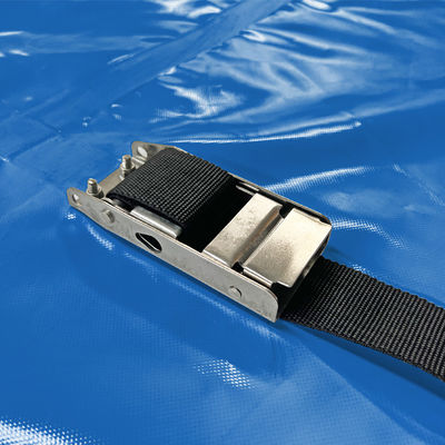 Logo personnalisé Litong Taille Sliding Truck Trailer Rideau latéral en PVC Tarpaulin en PVC pour rideau latéral en camion