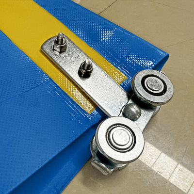 Logo personnalisé Litong Taille Sliding Truck Trailer Rideau latéral en PVC Tarpaulin en PVC pour rideau latéral en camion