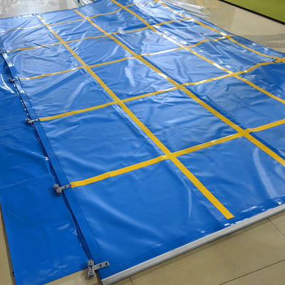 Logo personnalisé Litong Taille Sliding Truck Trailer Rideau latéral en PVC Tarpaulin en PVC pour rideau latéral en camion