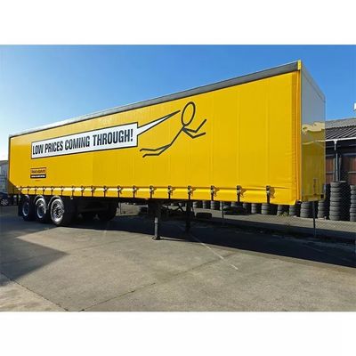 Bâche latérale en PVC avec impression du logo Litong Heavy Duty pour camion