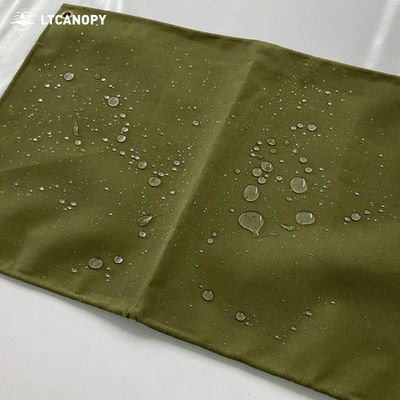 Litong Légère imperméable à l'eau vert olive Organique silicone bâche bâche