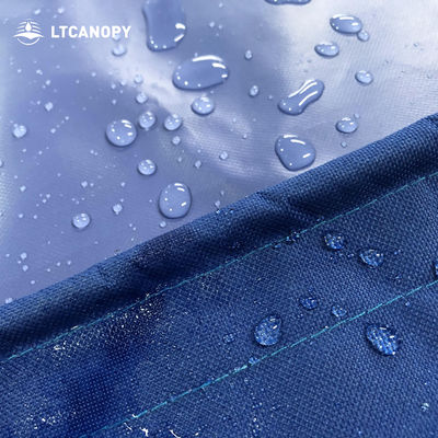 Litong Bâche Oxford Légère Bleue en Polyester Enduit PVC, Fabricant Chinois