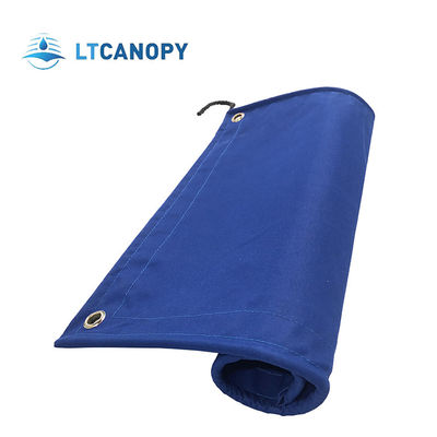 Litong Bâche Oxford Légère Bleue en Polyester Enduit PVC, Fabricant Chinois