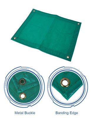 Bâches en polyéthylène légères 160 g/m² 240 g/m² Durables Imperméables Anti-UV Rouleau de bâches en PE Vert Double