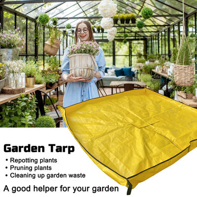 Sac bâche réutilisable imperméable pour déchets de jardin Litong Garden Leaf, bâche en PE