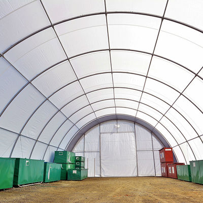 Auvent extérieur imperméable personnalisé en PVC, tunnel en polyéthylène, abri pour conteneur maritime
